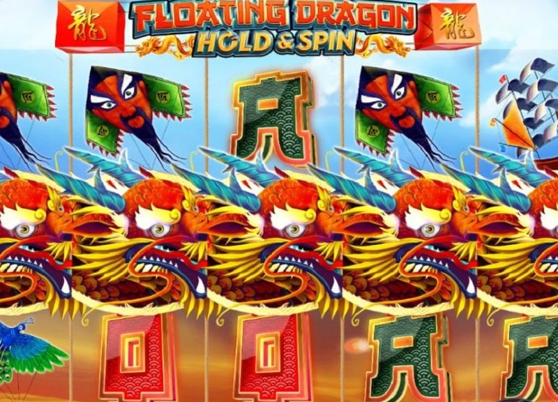 Revisão da slot machine Dragão Flutuante