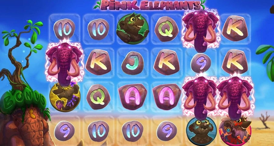 Adorable Pink Elephants Slots