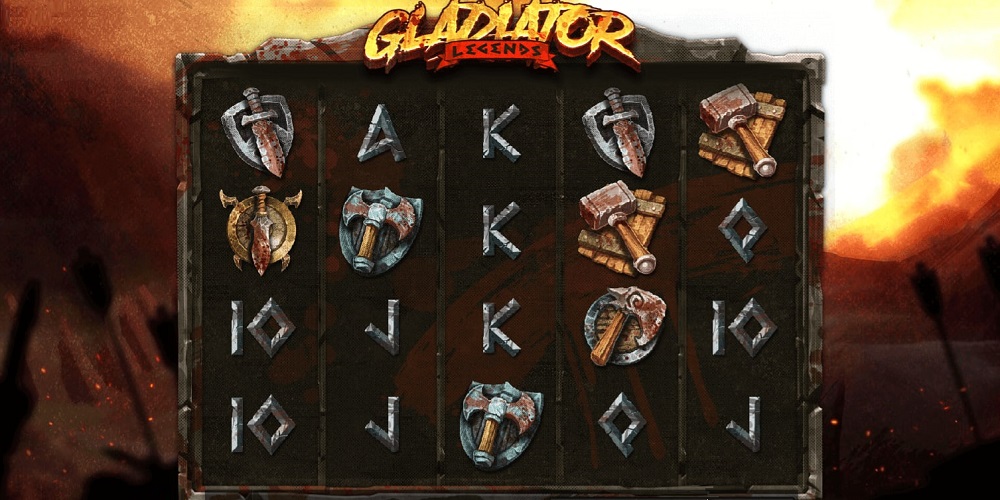 Máquina caça-níqueis Gladiator Legends