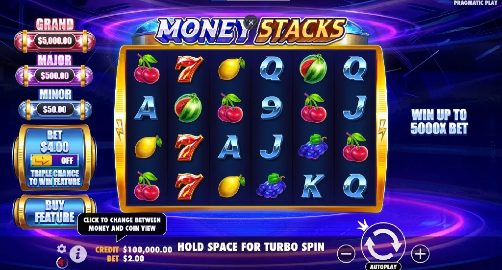 consejos del juego money stacks