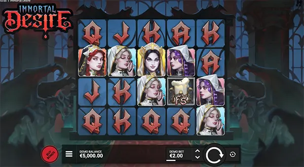 Símbolos vampiro slot